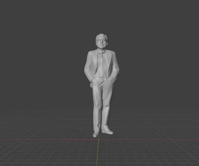Richard Nixon 3D print model