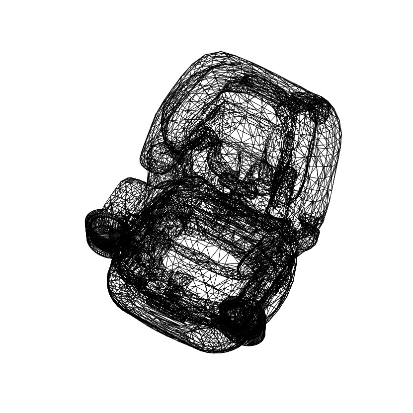 Baby Toddler Car Seat 3D Model  STL FBX OBJ  Digital Download 3D print model_5