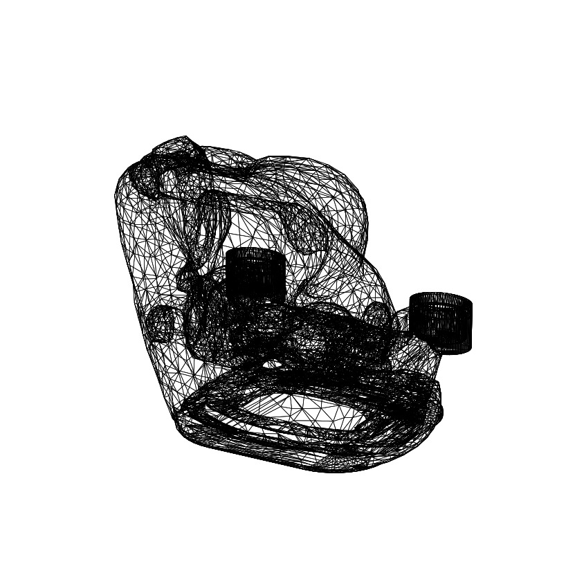 Baby Toddler Car Seat 3D Model  STL FBX OBJ  Digital Download 3D print model_7