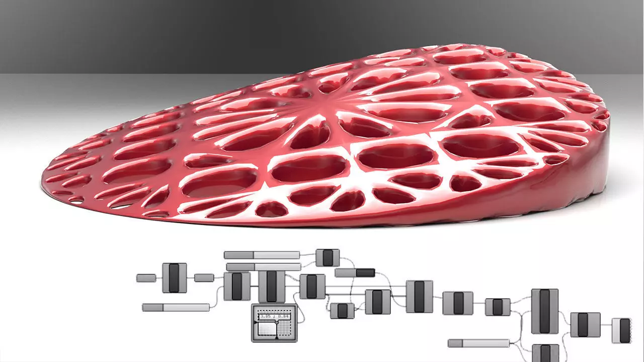 Weaverbird Parametric Pattern Design Grasshopper Rhino Files 3D model_0