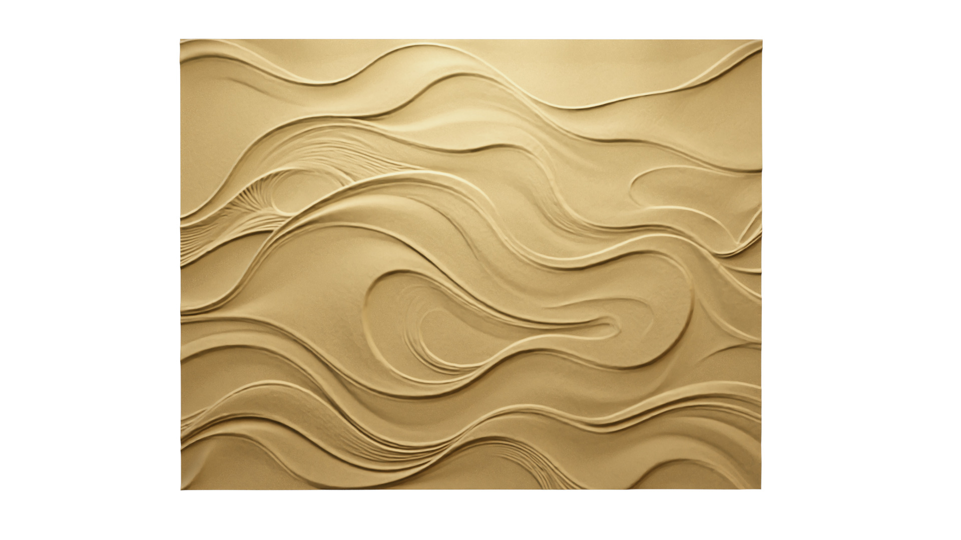 modern panel wall decor set relief stl mural CNC 183 3D model_3