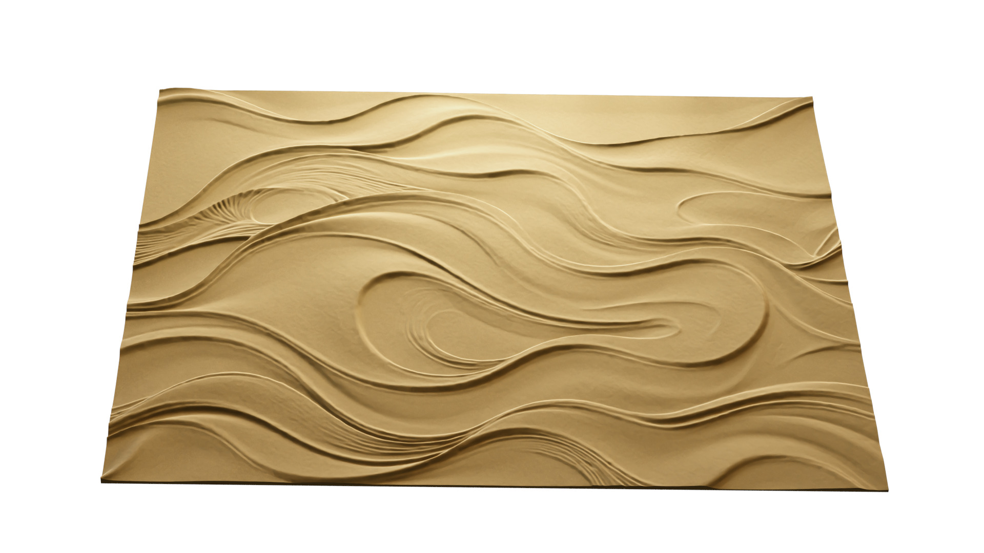 modern panel wall decor set relief stl mural CNC 183 3D model_2