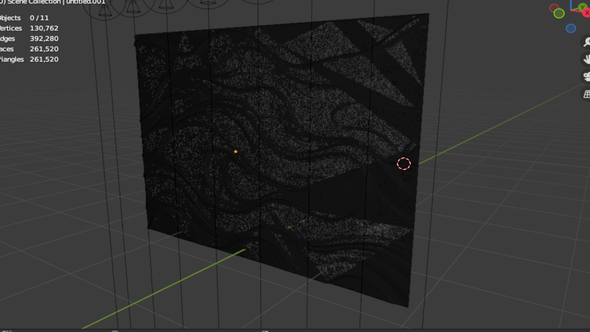 modern panel wall decor set relief stl mural CNC 183 3D model_13