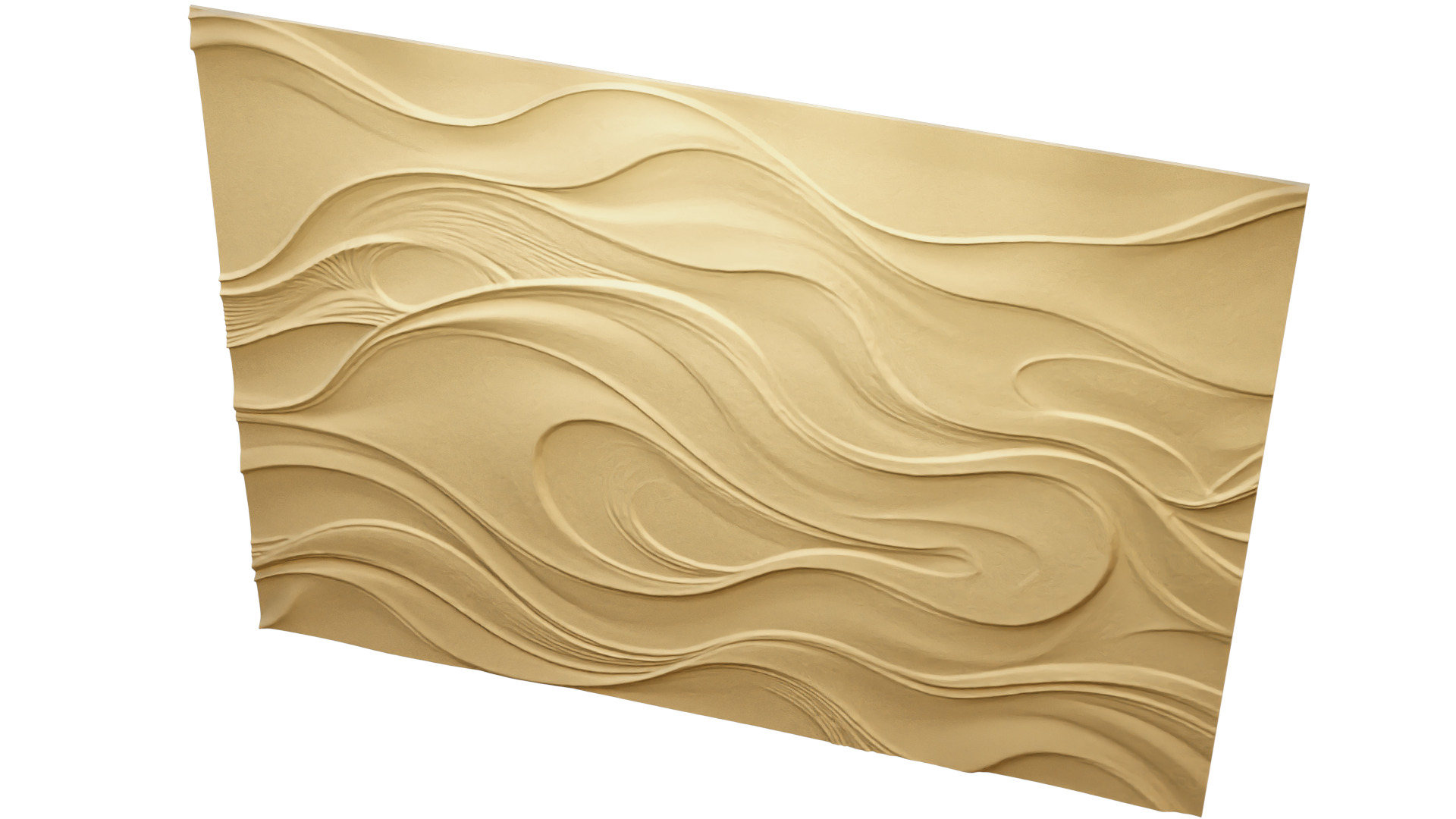 modern panel wall decor set relief stl mural CNC 183 3D model_11