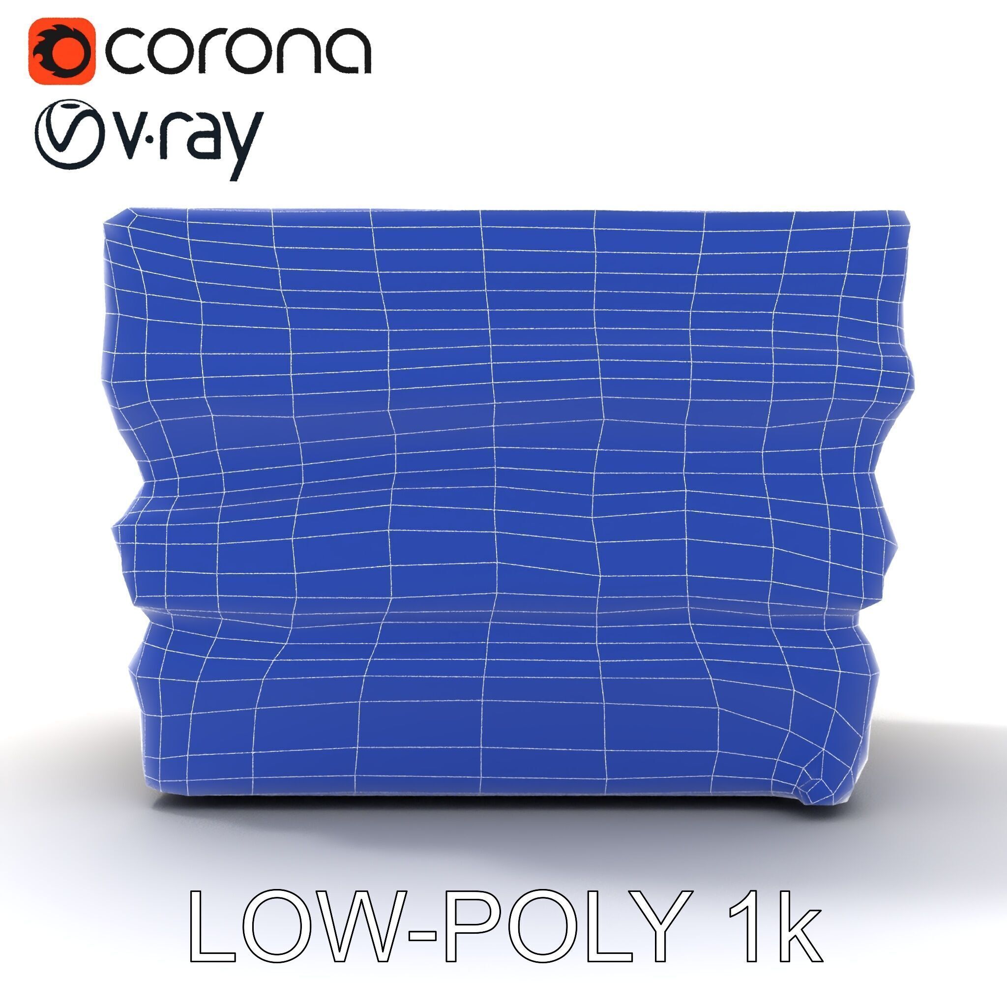 Tiramisu Dessert Layered Cake model pack Low-poly 3D model_28