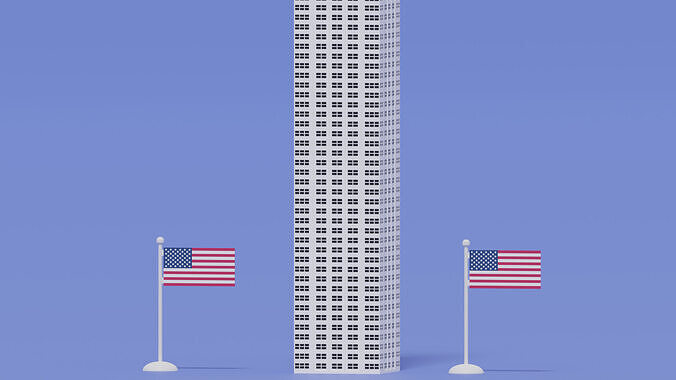 Chrysler Building New York City 3D model 4