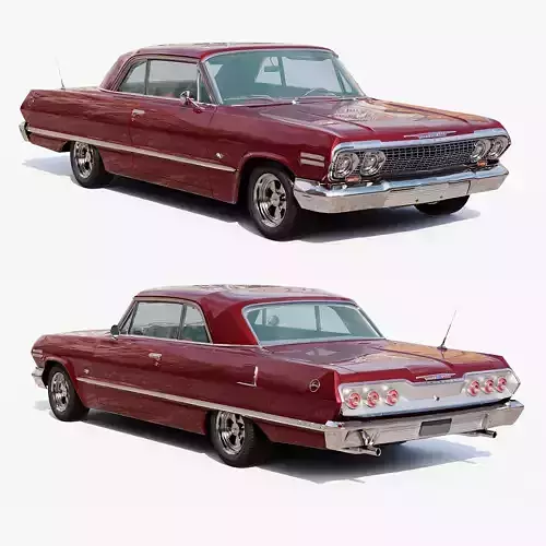 Chevrolet Impala 1962 3D model