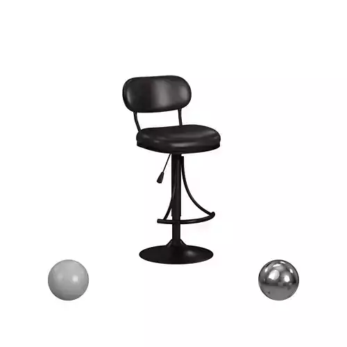 Hillsdale Athena Swivel Adjustable Height Counter and Bar Stool