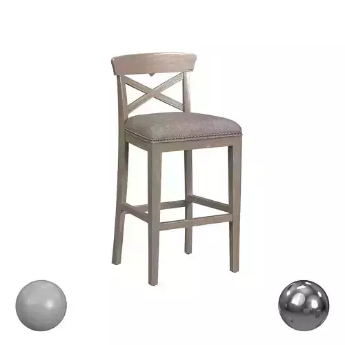 Hillsdale Bayview Non-Swivel Bar Height Stool Set of 2