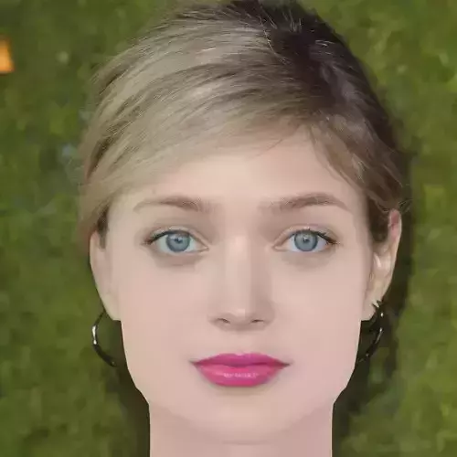 Bella Heathcote Head - No Hair - Low poly head for game