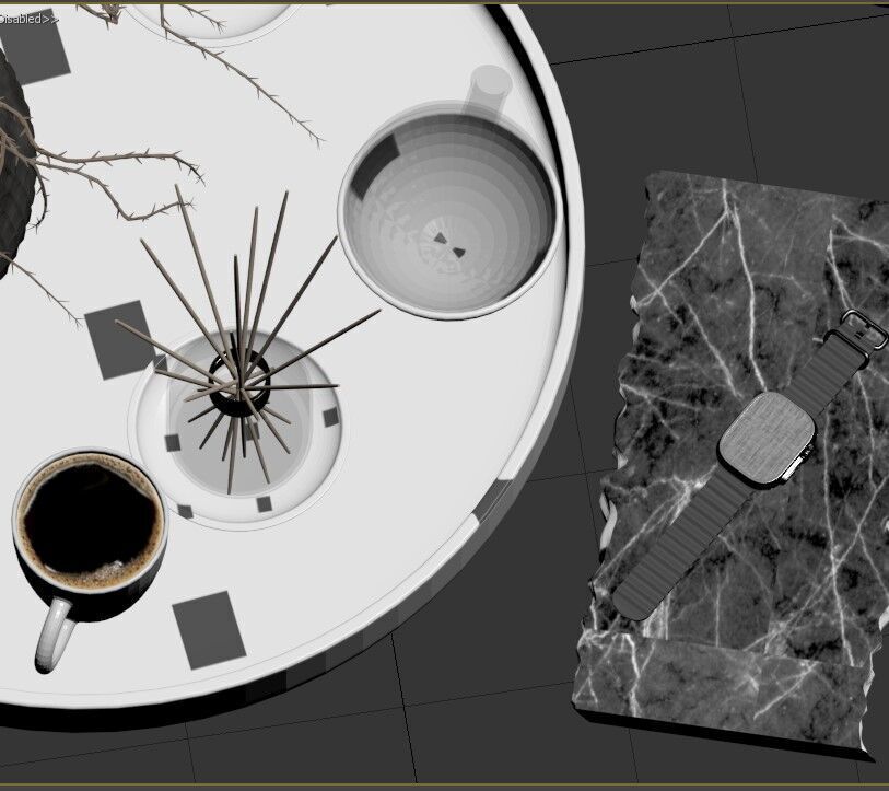 Decorative set 2 3D model_7