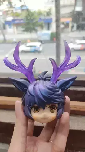 CUSTOM HAIR NENDOROID blade and soul lyn male 3D print model