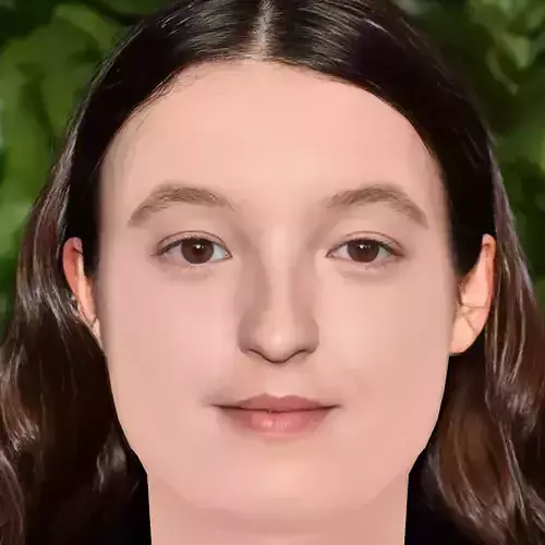 Bella Ramsey Head - No Hair - Low poly head for game