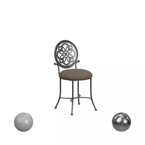 Hillsdale Furniture Marsala Metal Vanity Stool