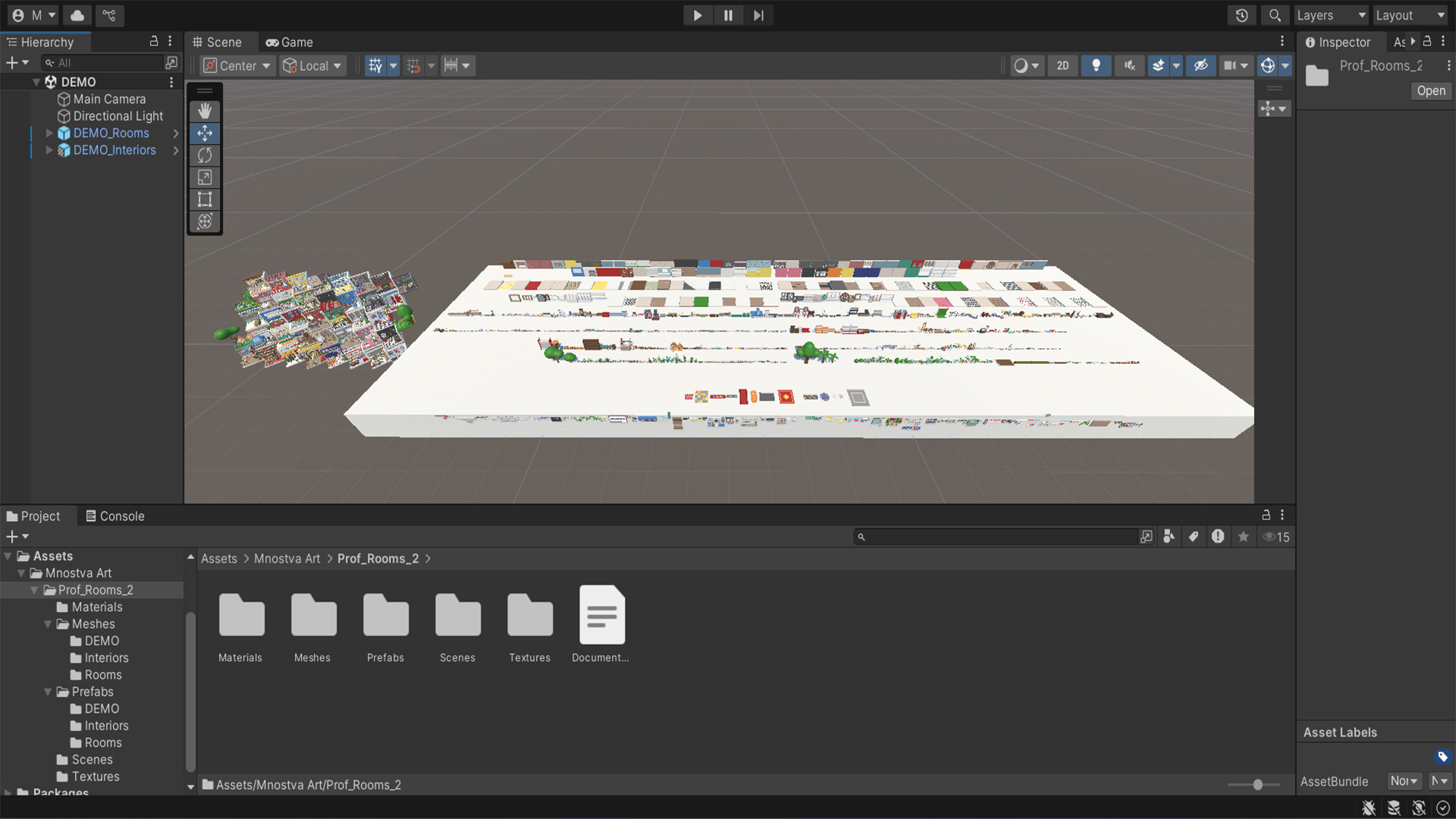 BIG PACK Cozy Cartoon Profession Rooms Interiors 2 Low-poly 3D model_30