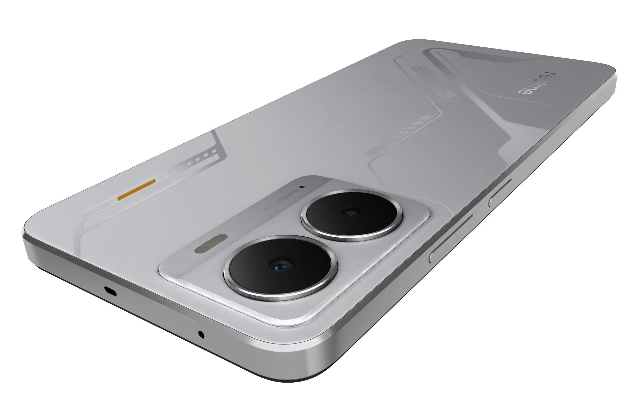 Realme Neo7x Silver Wing Mecha 3D model_15