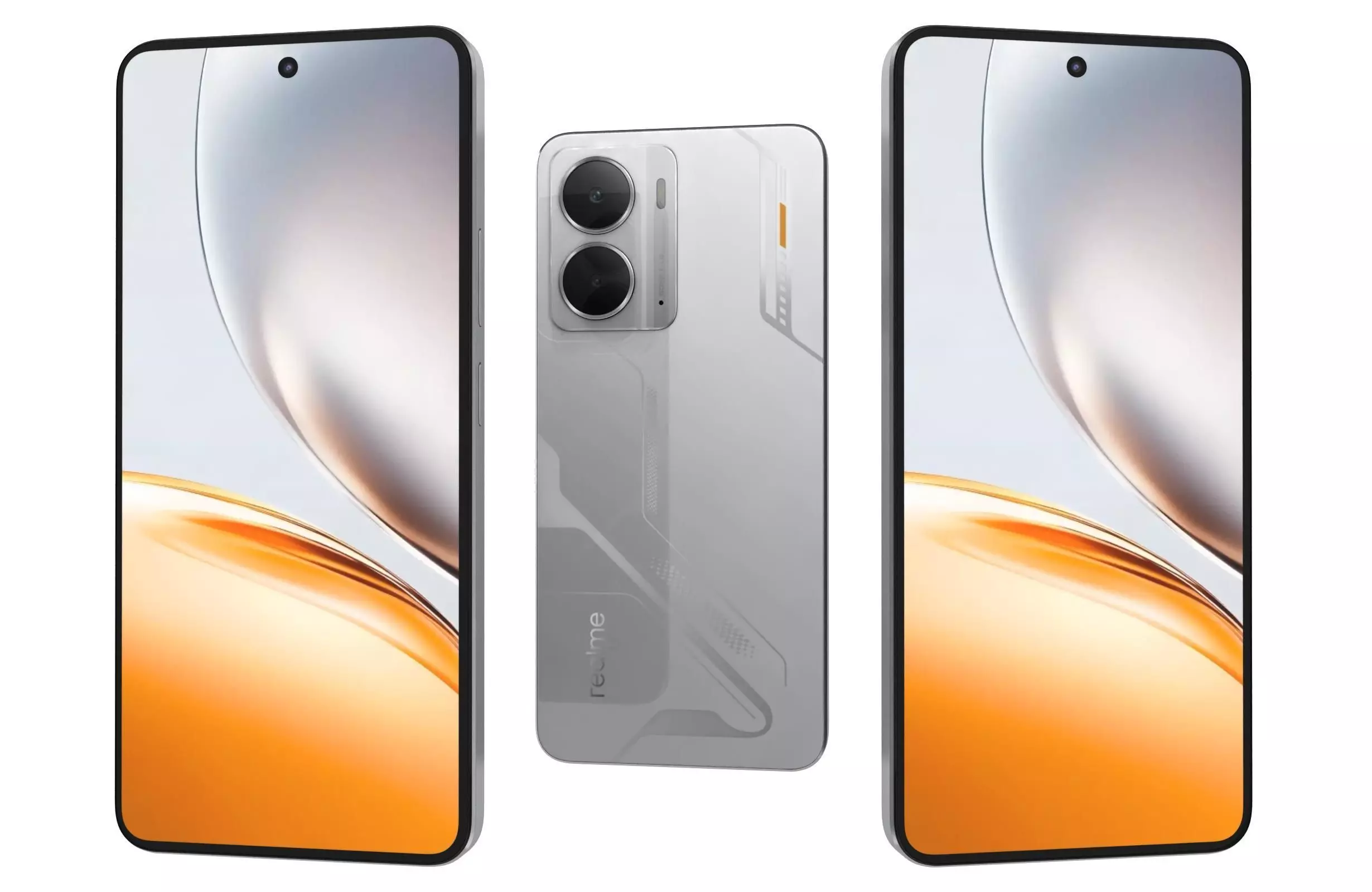 Realme Neo7x Silver Wing Mecha 3D model_0