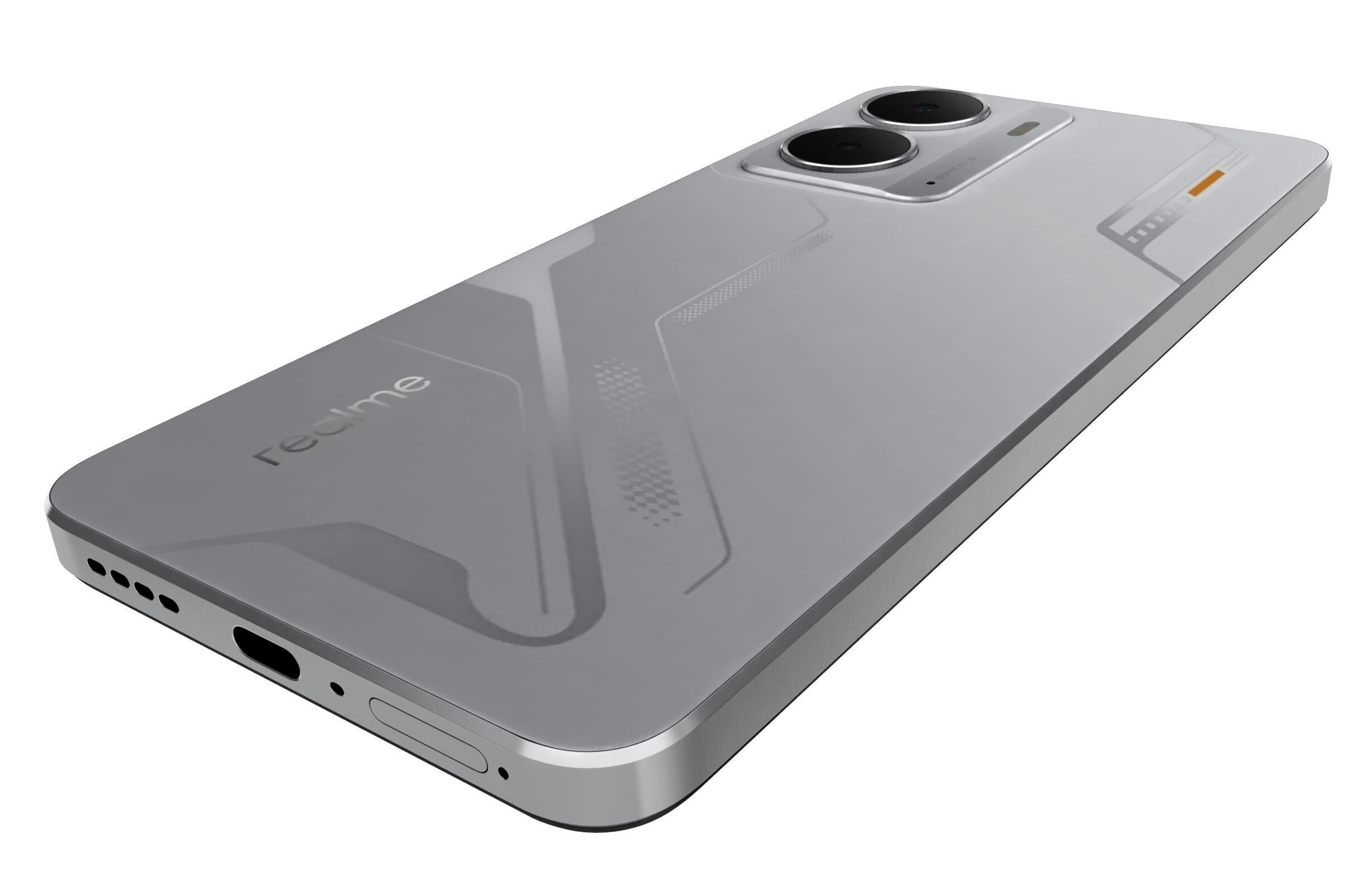 Realme Neo7x Silver Wing Mecha 3D model_14