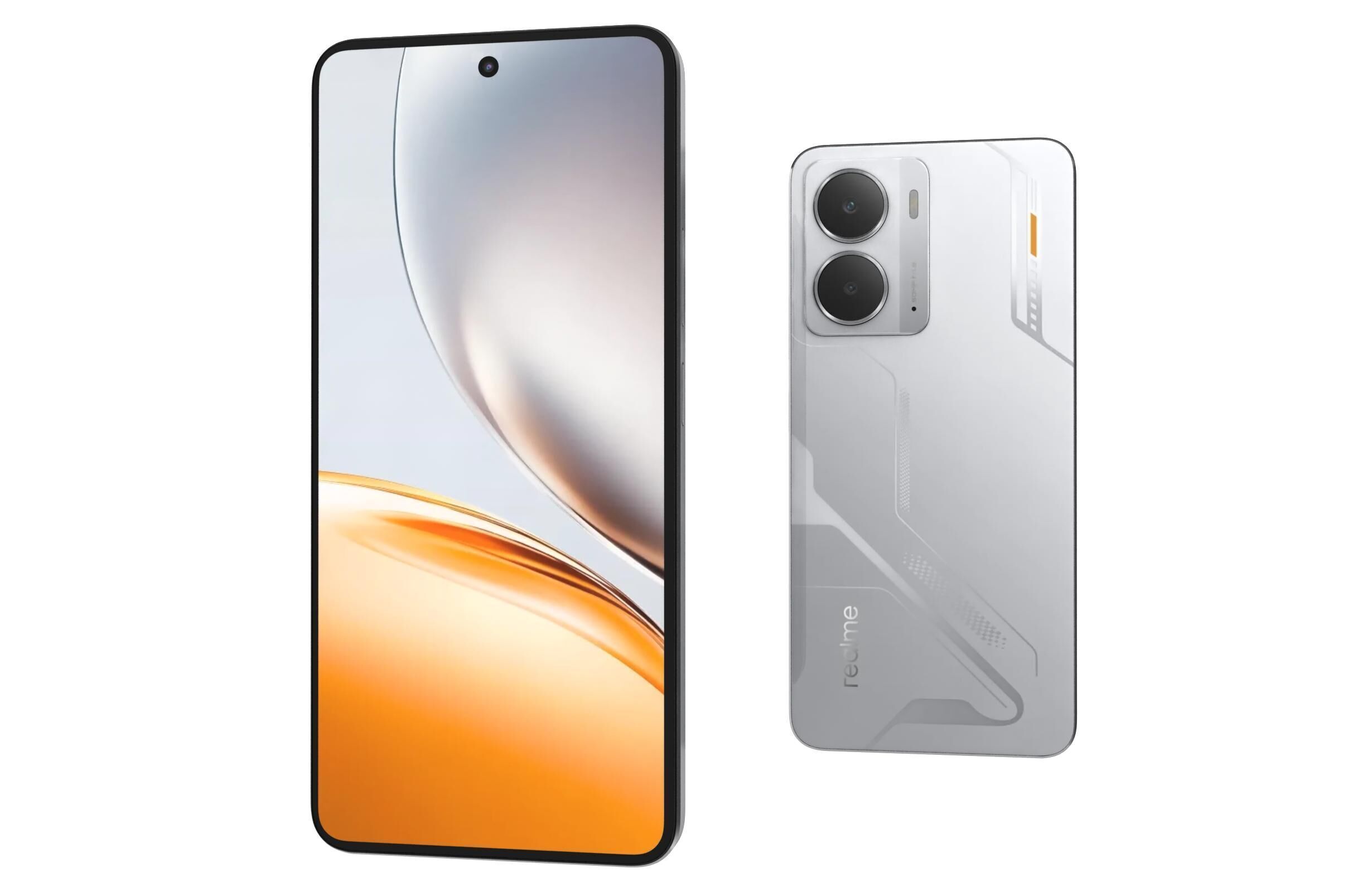 Realme Neo7x Silver Wing Mecha 3D model_7