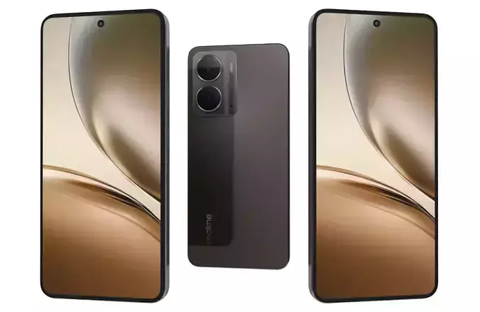 Realme Neo7x Titanium Gray Storm 3D model