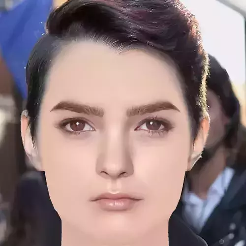 Brianna Hildebrand Head - No Hair - Low poly head for game