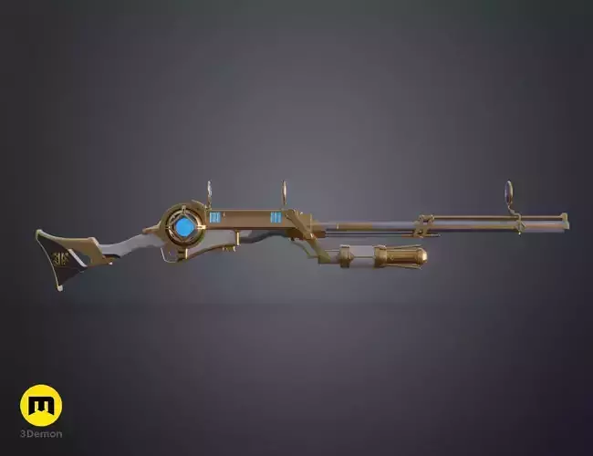 Caitlyn Rifle - Arcane season 2 3D print model