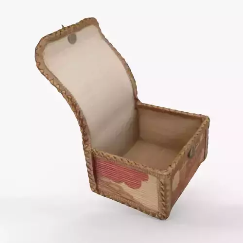 Photorealistic 3D scan of jewelry box