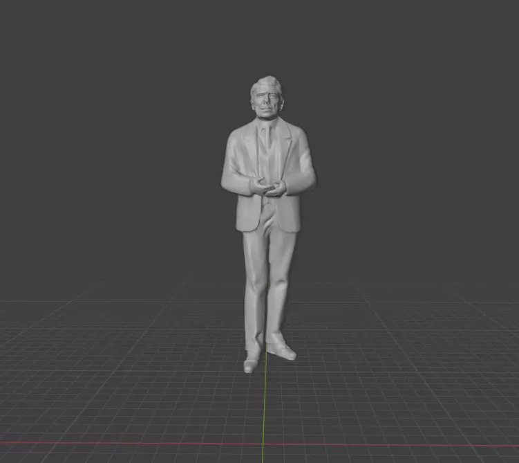 Ronald Reagan 3D print model
