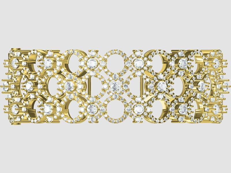 bangles   3D print model_6