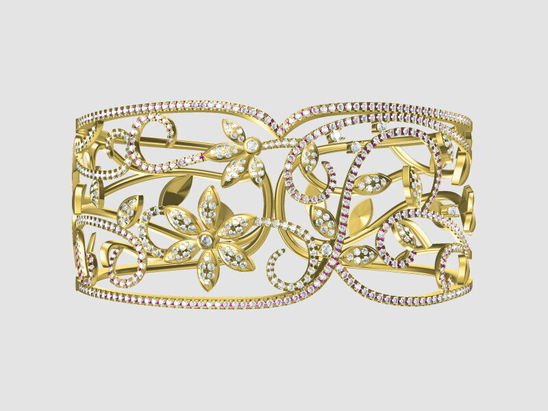 bangles   3D print model_2