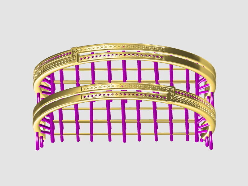 bangles   3D print model_3