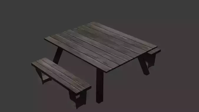 Outdoor Old Desk 