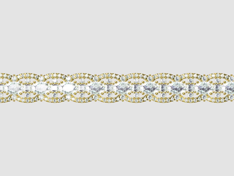 bracelet 3D print model_3