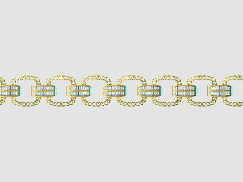 bracelet 3D print model_20