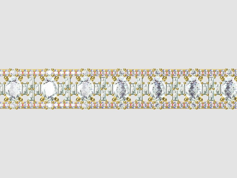 bracelet 3D print model_19