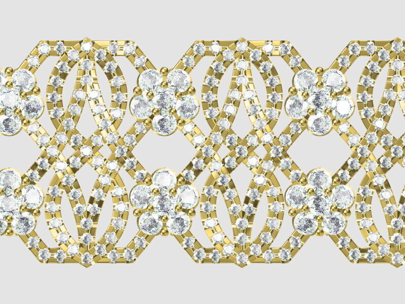 bracelet 3D print model_21