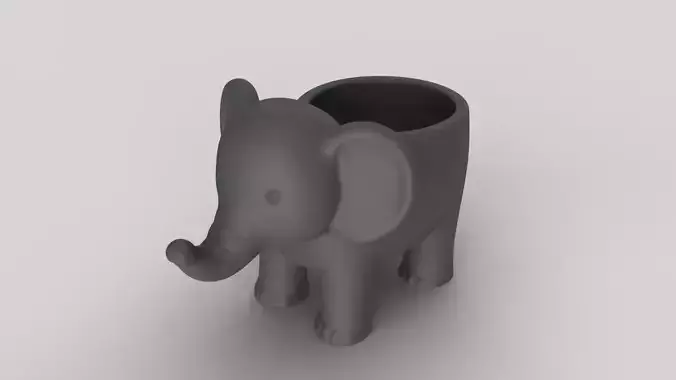 Elephant Pen Holder - Planter