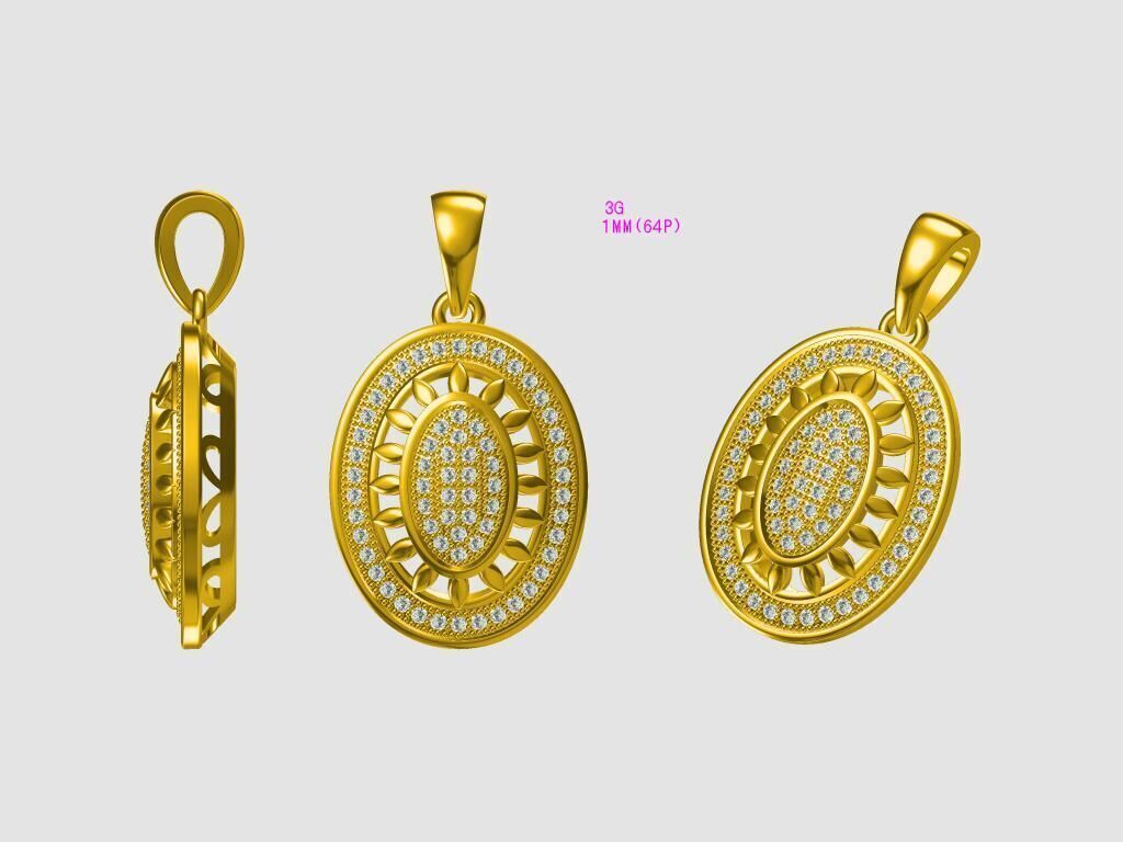 PENDENT 3D print model_3