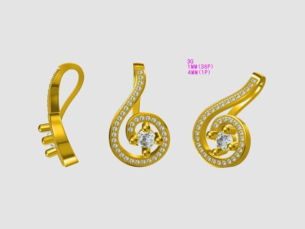 PENDENT 3D print model_1