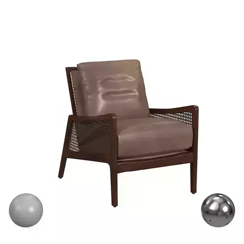 Safavieh Moretti Wood Frame Accent Chair