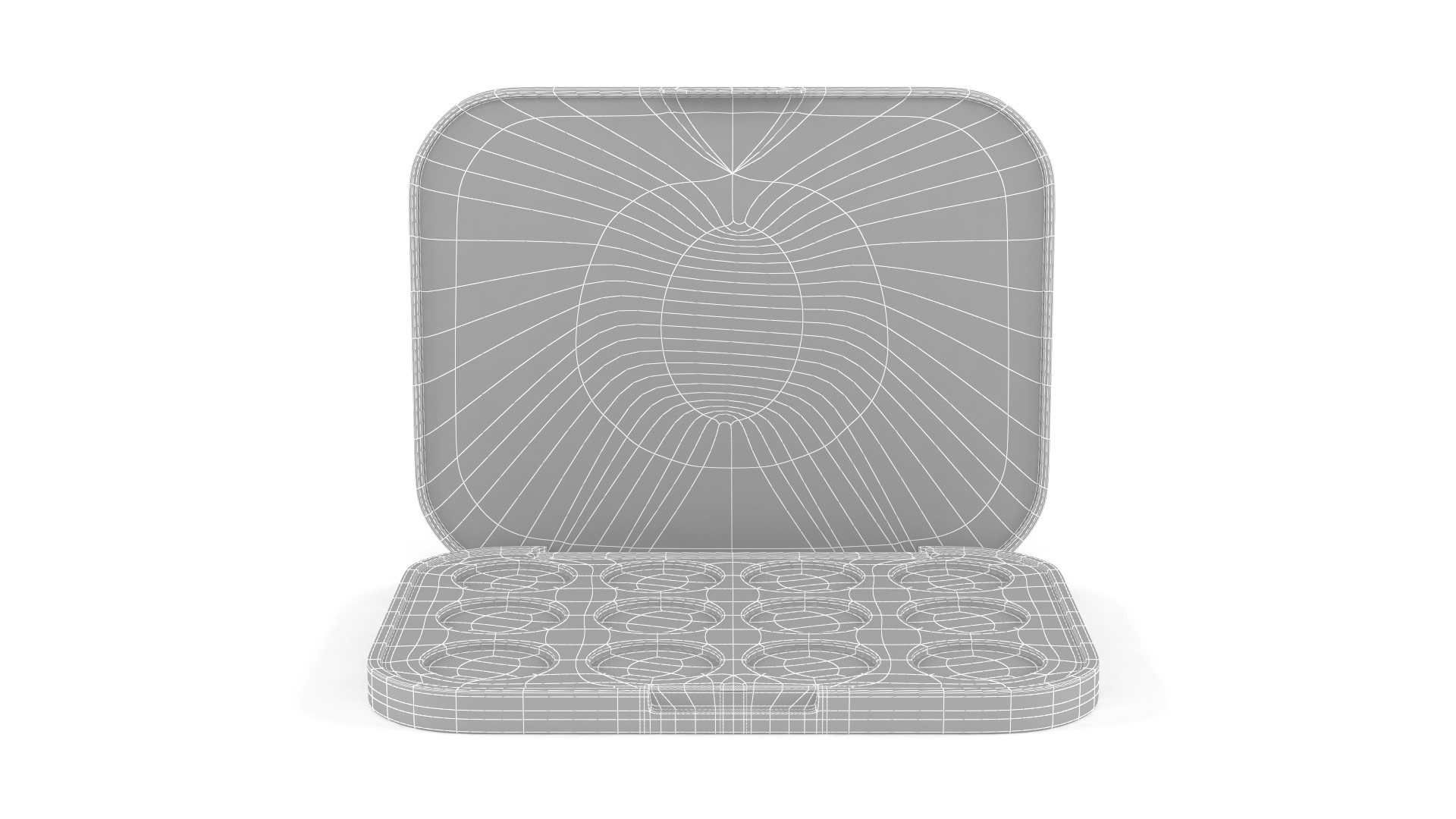 Eye Shadow Palette 3D model_6