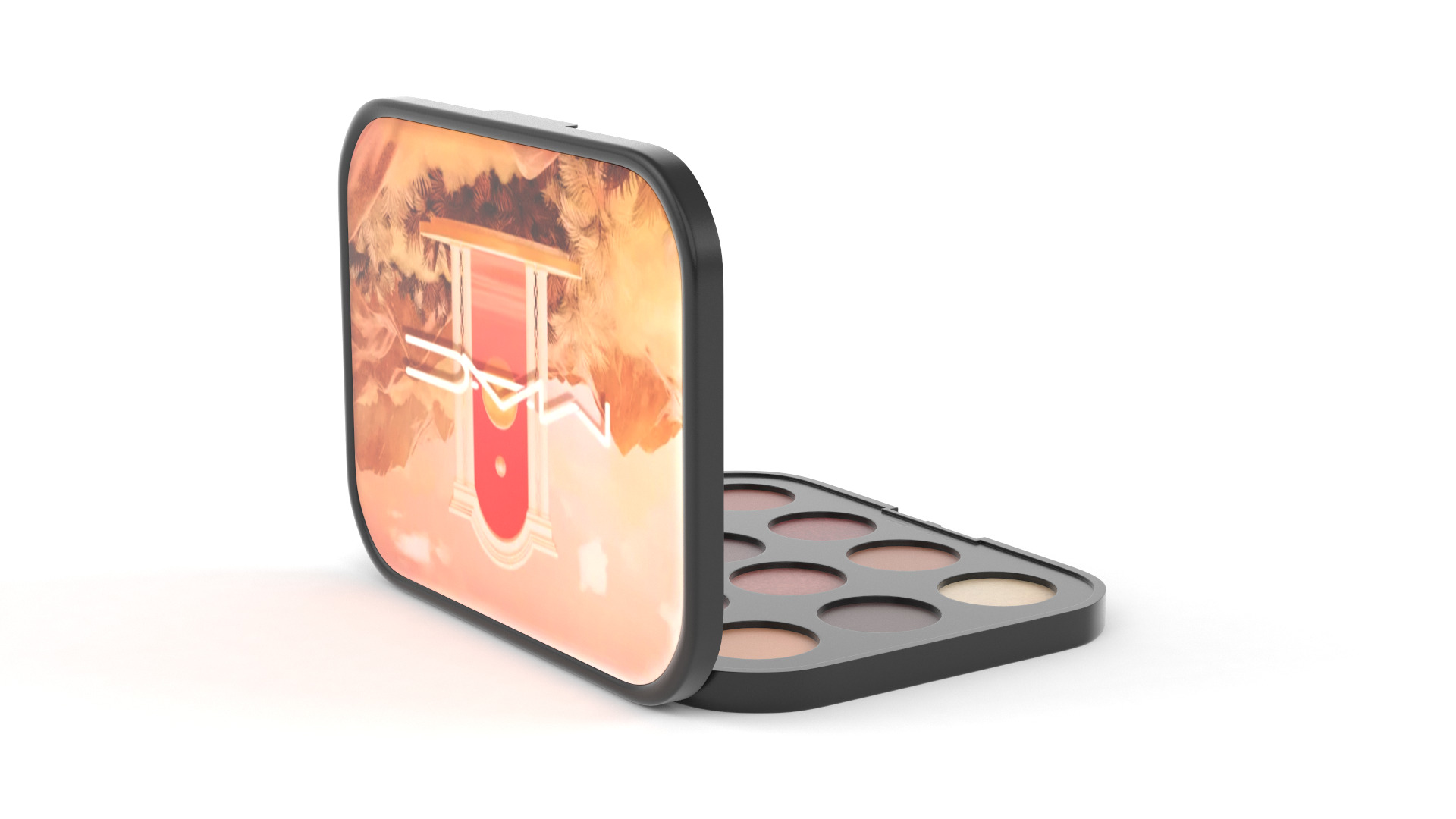 Eye Shadow Palette 3D model_4