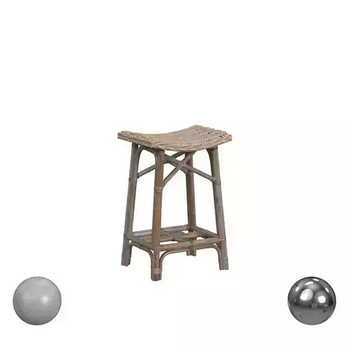 Safavieh Rayna Wicker Bar Stool