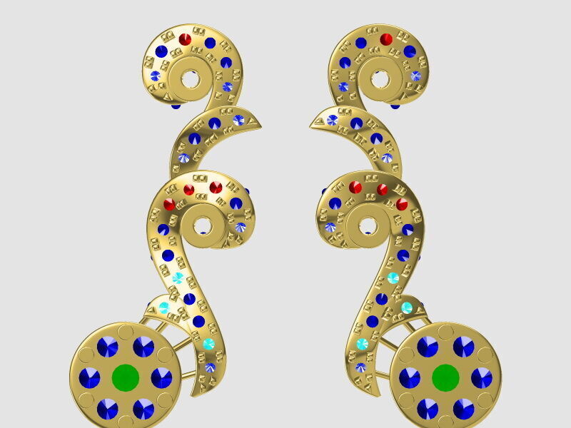 RINGS 3D print model_23