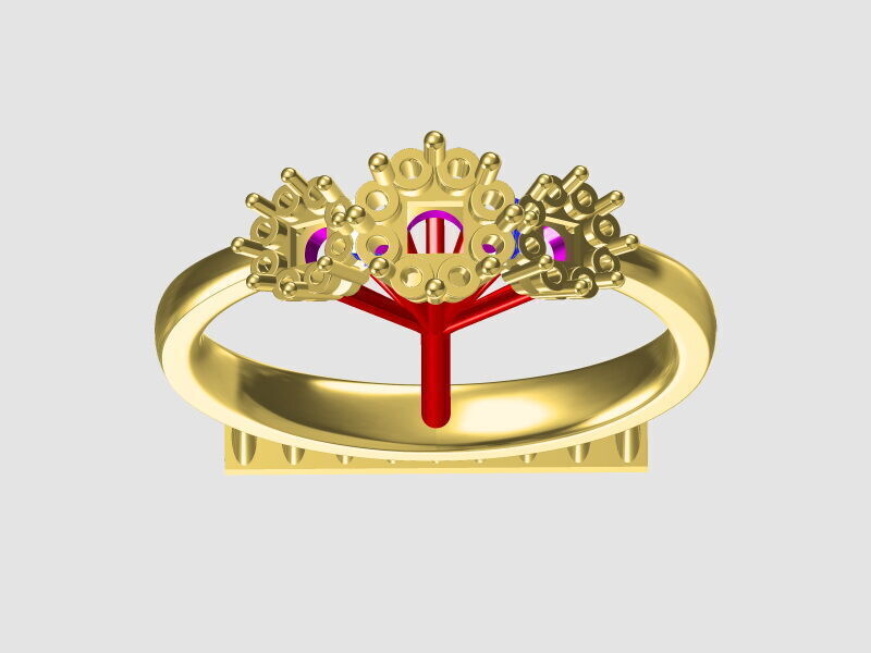 RINGS 3D print model_52