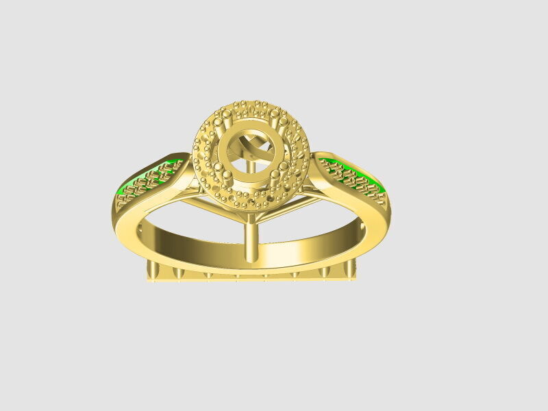 RINGS 3D print model_61