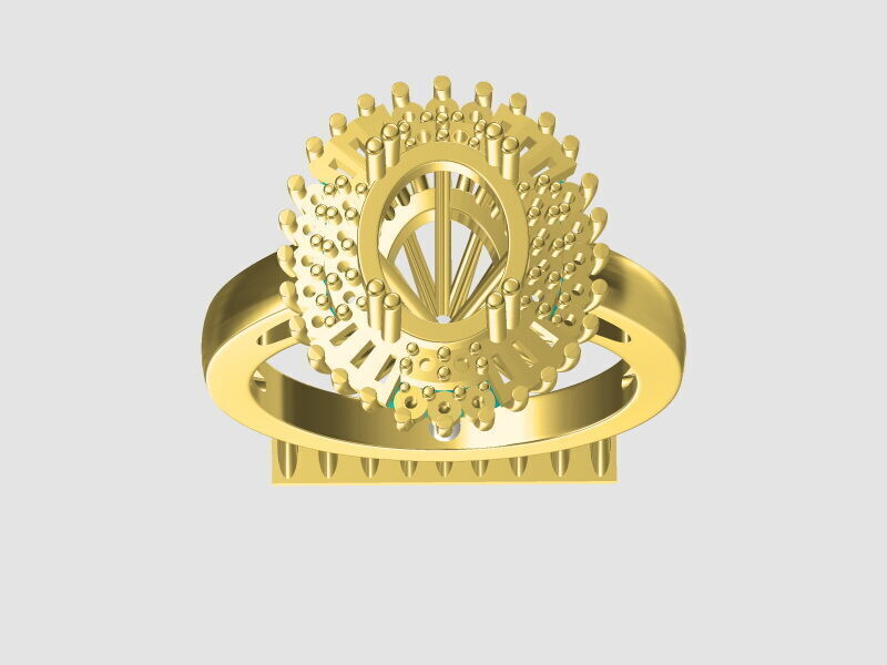 RINGS 3D print model_55