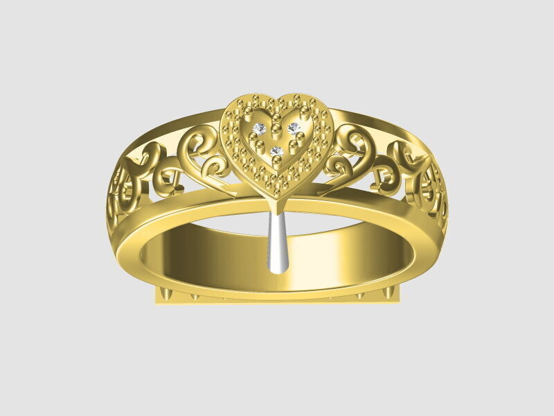 RINGS 3D print model_54