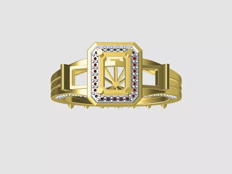 RINGS 3D print model_0