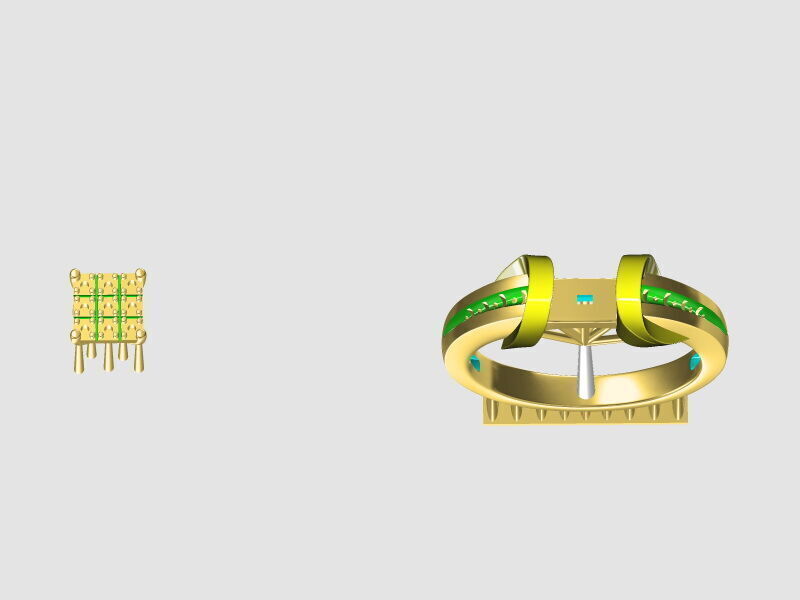 RINGS 3D print model_59